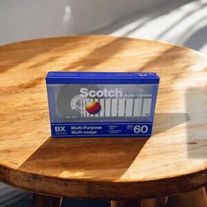 Scotch BX 60‎  Type I Normal Bias  Audio Cassette Tape   NOS Vintage
